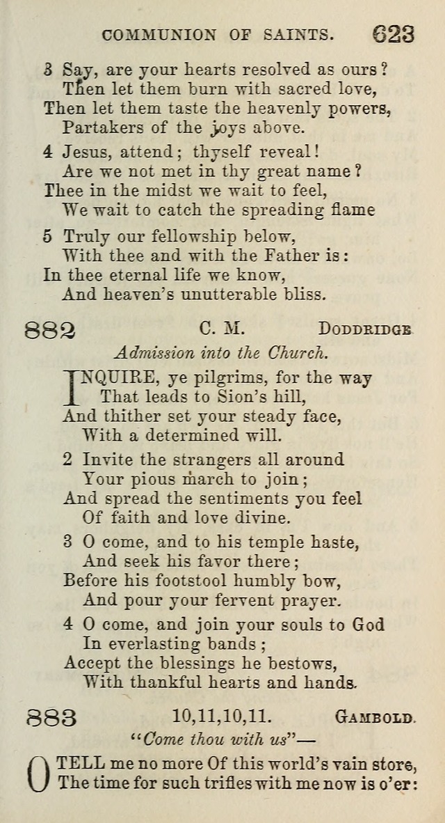 A Collection of Hymns for Public, Social, and Domestic Worship page 627