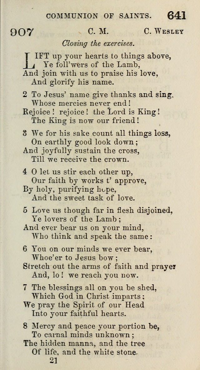 A Collection of Hymns for Public, Social, and Domestic Worship page 645