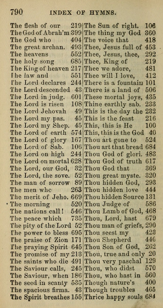 A Collection of Hymns for Public, Social, and Domestic Worship page 796