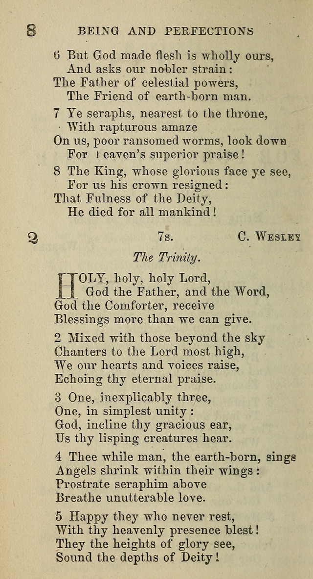 A Collection of Hymns for Public, Social, and Domestic Worship page 8