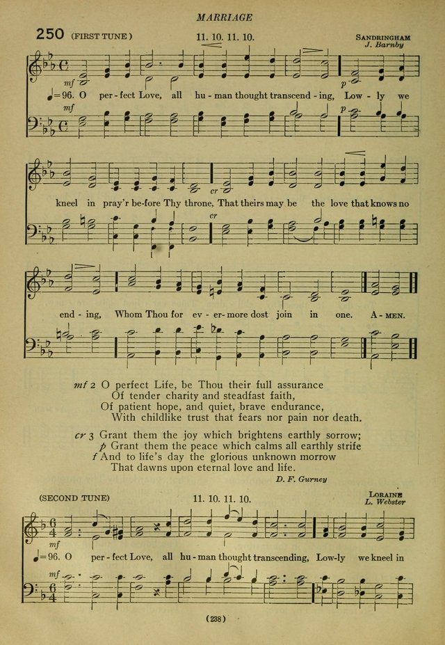 The Church Hymnal: containing hymns approved and set forth by the general conventions of 1892 and 1916; together with hymns for the use of guilds and brotherhoods, and for special occasions (Rev. ed) page 239