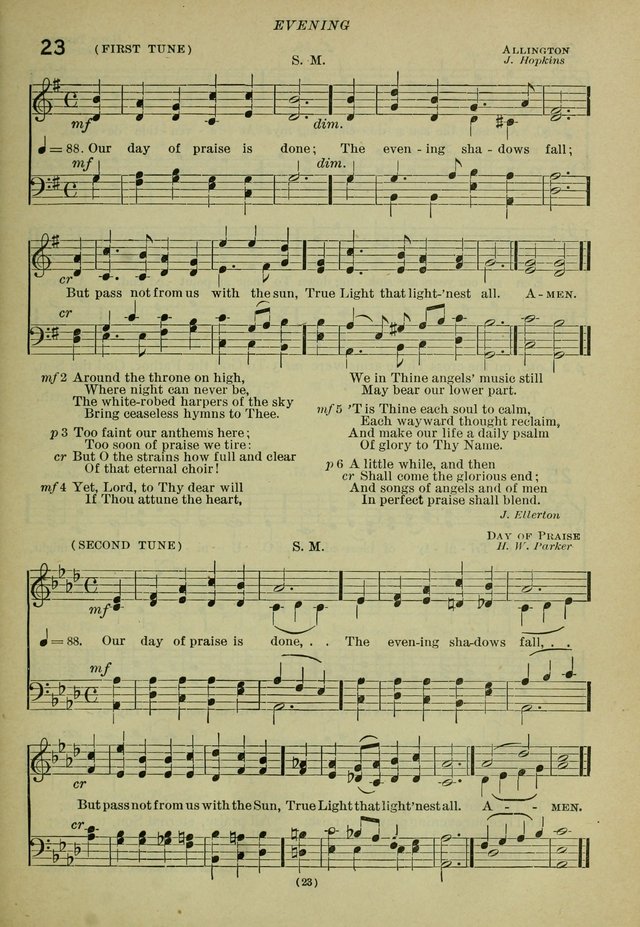 The Church Hymnal: containing hymns approved and set forth by the general conventions of 1892 and 1916; together with hymns for the use of guilds and brotherhoods, and for special occasions (Rev. ed) page 24
