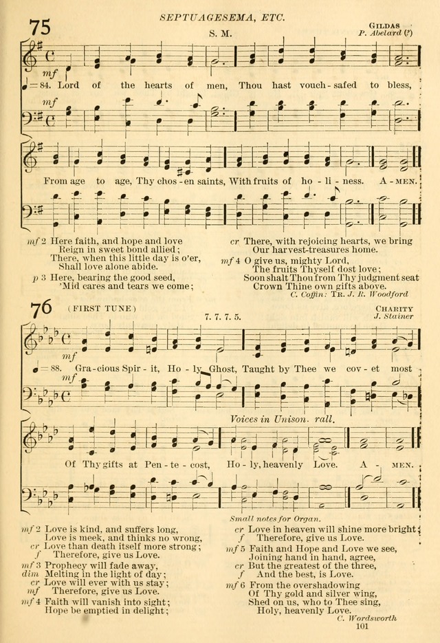 The Church Hymnal: revised and enlarged in accordance with the action of the General Convention of the Protestant Episcopal Church in the United States of America in the year of our Lord 1892... page 158