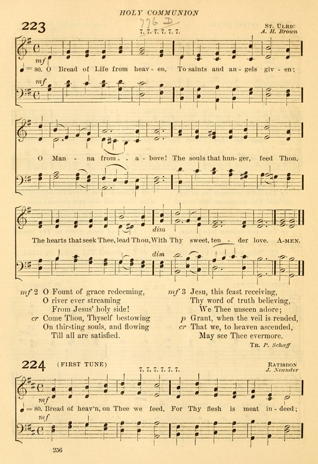 The Church Hymnal: revised and enlarged in accordance with the action of the General Convention of the Protestant Episcopal Church in the United States of America in the year of our Lord 1892... page 313