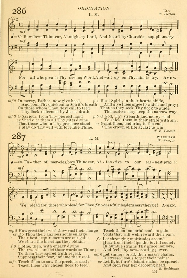 The Church Hymnal: revised and enlarged in accordance with the action of the General Convention of the Protestant Episcopal Church in the United States of America in the year of our Lord 1892... page 384
