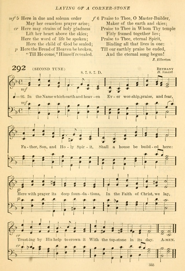 The Church Hymnal: revised and enlarged in accordance with the action of the General Convention of the Protestant Episcopal Church in the United States of America in the year of our Lord 1892... page 392