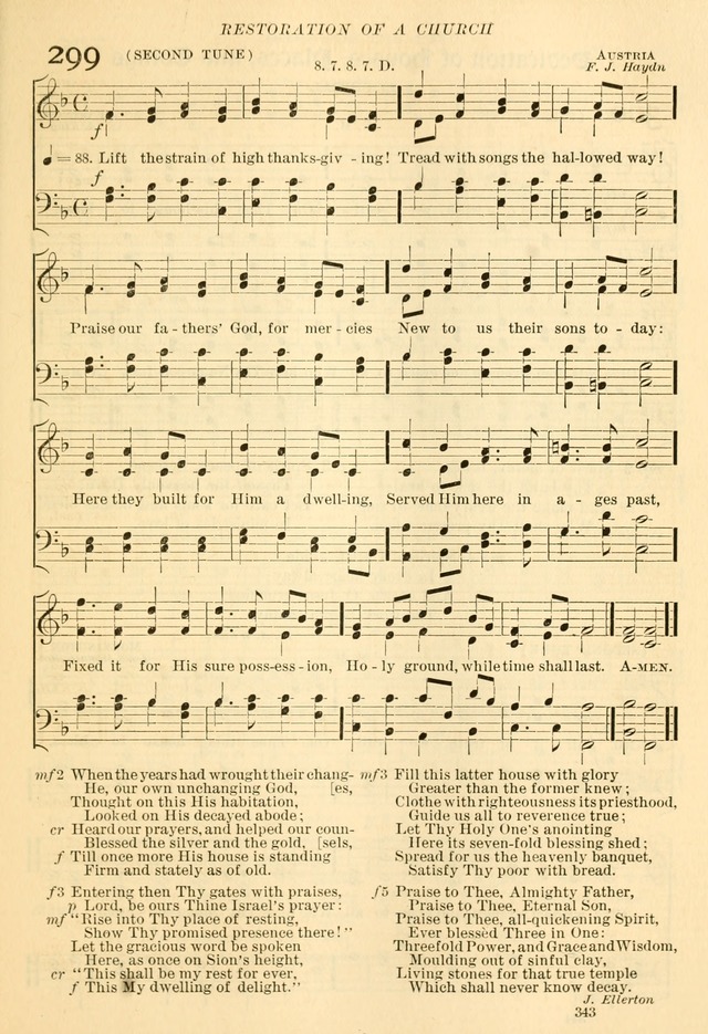 The Church Hymnal: revised and enlarged in accordance with the action of the General Convention of the Protestant Episcopal Church in the United States of America in the year of our Lord 1892... page 400