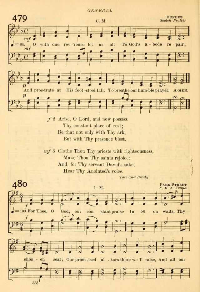 The Church Hymnal: revised and enlarged in accordance with the action of the General Convention of the Protestant Episcopal Church in the United States of America in the year of our Lord 1892... page 615