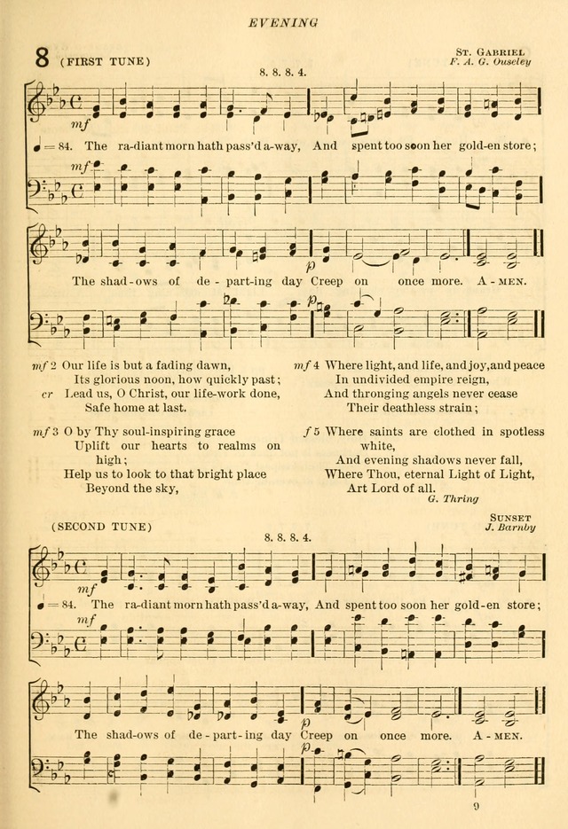 The Church Hymnal: revised and enlarged in accordance with the action of the General Convention of the Protestant Episcopal Church in the United States of America in the year of our Lord 1892... page 66
