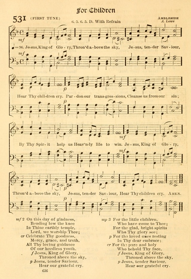 The Church Hymnal: revised and enlarged in accordance with the action of the General Convention of the Protestant Episcopal Church in the United States of America in the year of our Lord 1892... page 693