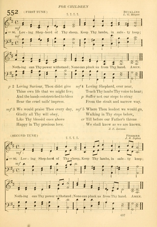 The Church Hymnal: revised and enlarged in accordance with the action of the General Convention of the Protestant Episcopal Church in the United States of America in the year of our Lord 1892... page 714