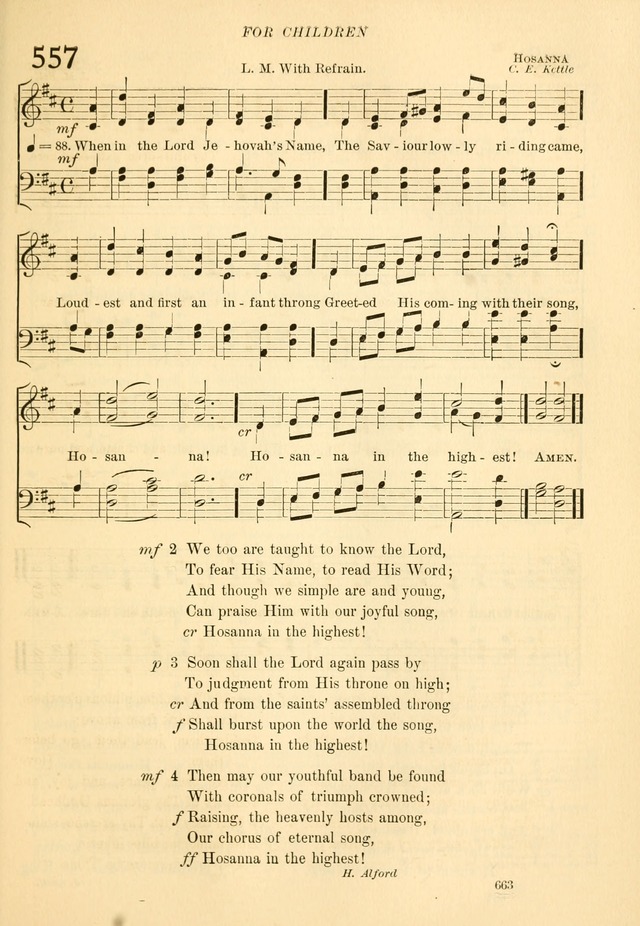The Church Hymnal: revised and enlarged in accordance with the action of the General Convention of the Protestant Episcopal Church in the United States of America in the year of our Lord 1892... page 720