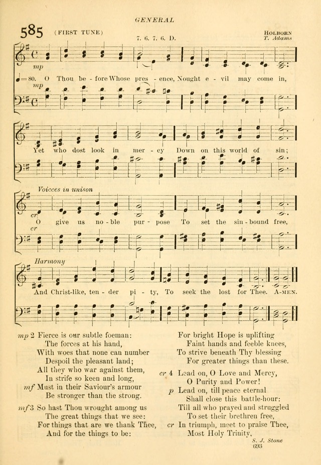The Church Hymnal: revised and enlarged in accordance with the action of the General Convention of the Protestant Episcopal Church in the United States of America in the year of our Lord 1892... page 750