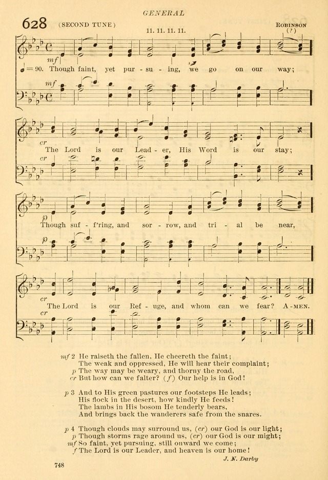 The Church Hymnal: revised and enlarged in accordance with the action of the General Convention of the Protestant Episcopal Church in the United States of America in the year of our Lord 1892... page 805