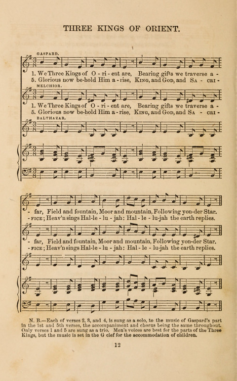 Carols, Hymns, and Songs page 12