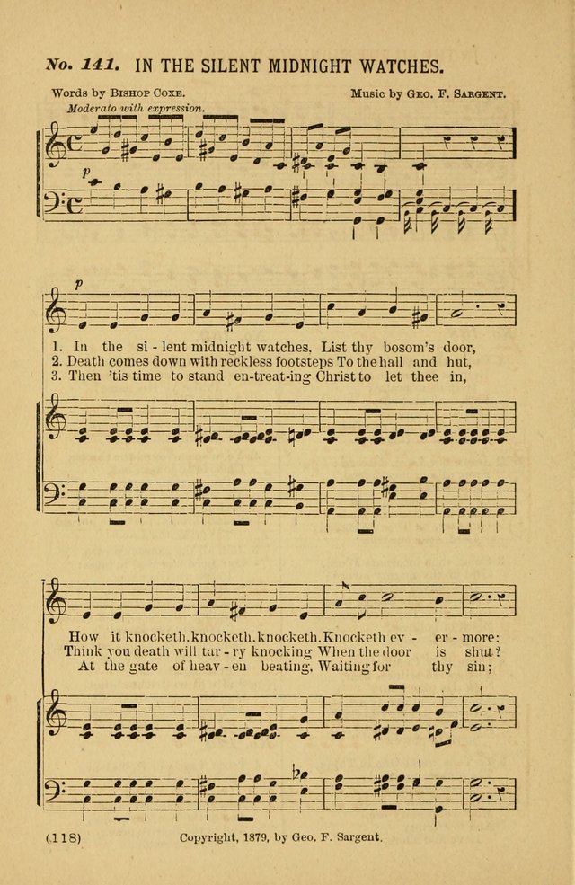 Coronation Hymns and Songs: for praise and prayer meetings, home and social singing page 118