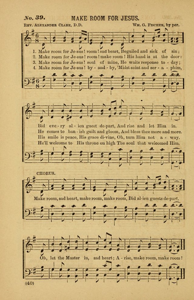 Coronation Hymns and Songs: for praise and prayer meetings, home and social singing page 40