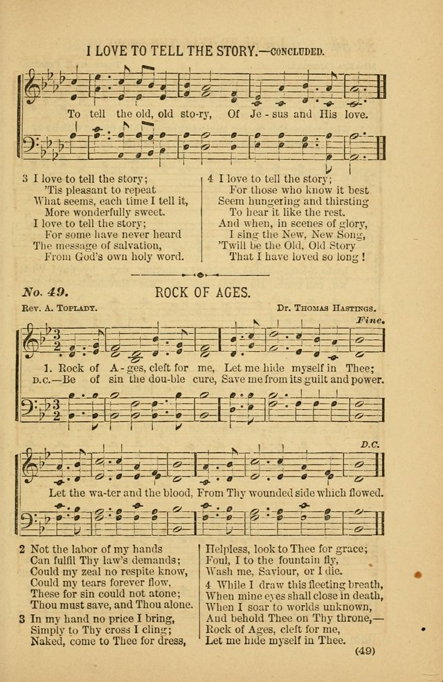 Coronation Hymns and Songs: for praise and prayer meetings, home and social singing page 49