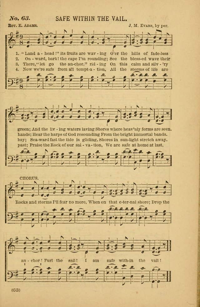 Coronation Hymns and Songs: for praise and prayer meetings, home and social singing page 63