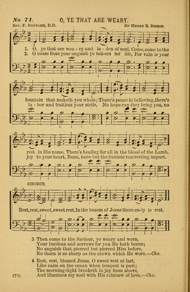 Coronation Hymns and Songs: for praise and prayer meetings, home and social singing page 70