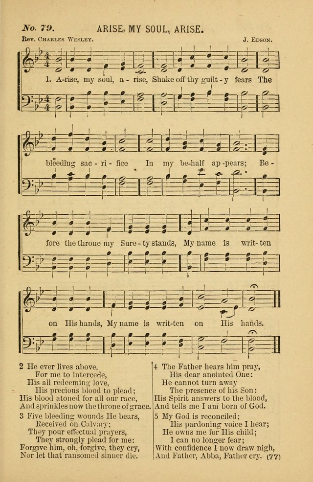 Coronation Hymns and Songs: for praise and prayer meetings, home and social singing page 77