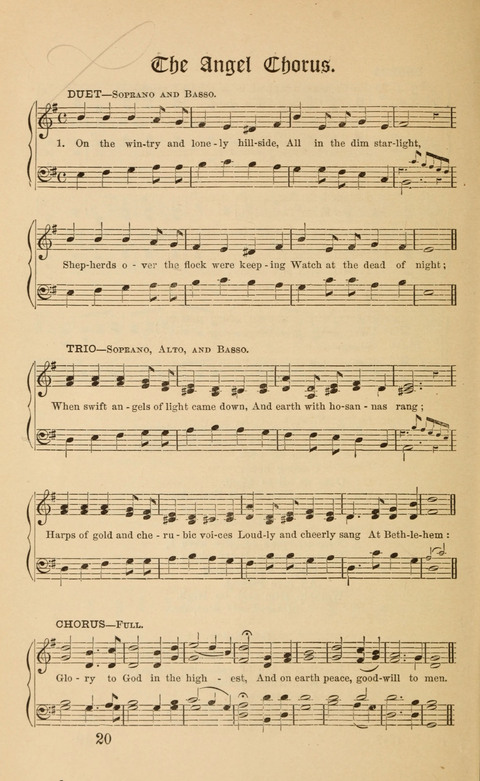 Carols, Hymns, and Songs page 20