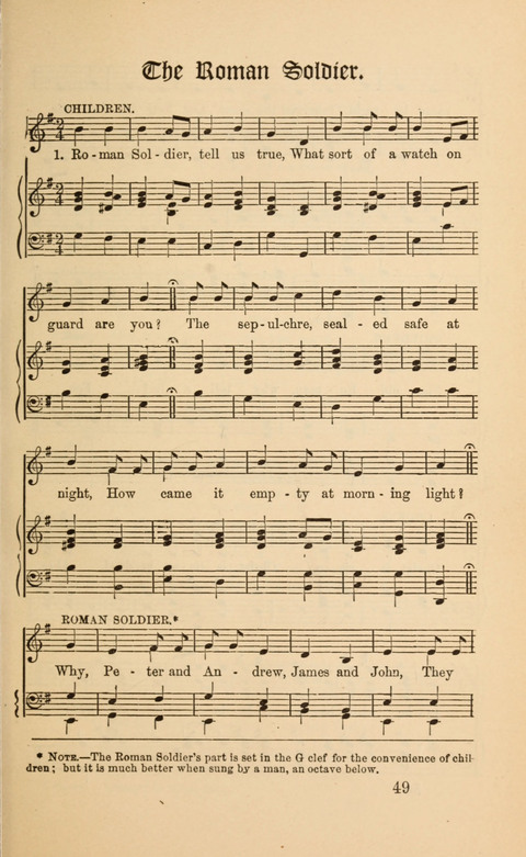 Carols, Hymns, and Songs page 49