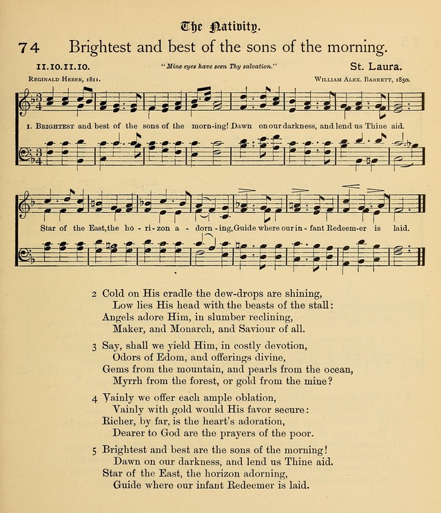 College Hymnal: a selection of Christian praise-songs for the uses of worship in universities, colleges and advanced schools. page 60