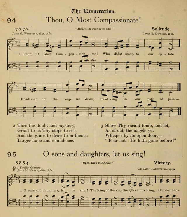 College Hymnal: a selection of Christian praise-songs for the uses of worship in universities, colleges and advanced schools. page 75