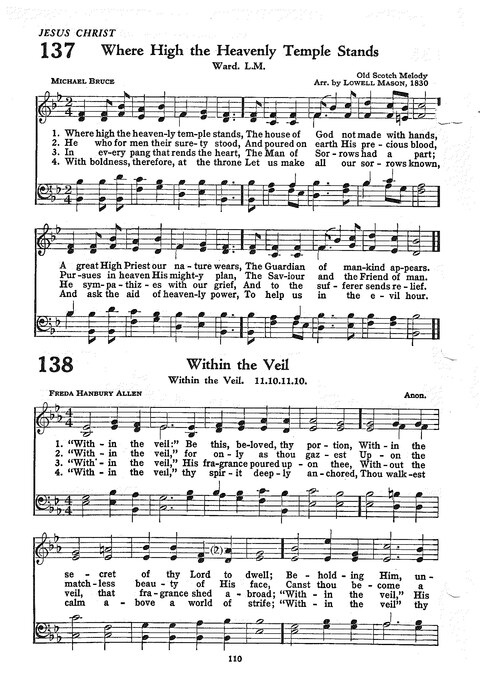The Church Hymnal: the official hymnal of the Seventh-Day Adventist Church page 102