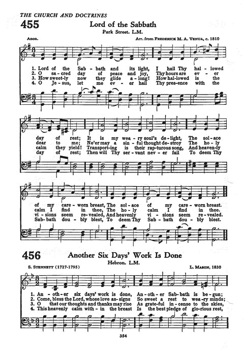 The Church Hymnal: the official hymnal of the Seventh-Day Adventist Church page 346