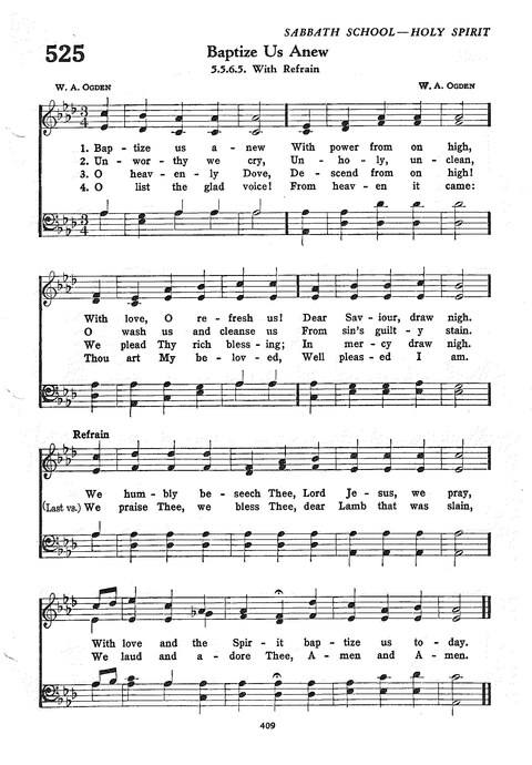 The Church Hymnal: the official hymnal of the Seventh-Day Adventist Church page 401