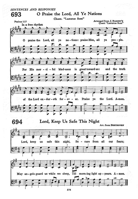 The Church Hymnal: the official hymnal of the Seventh-Day Adventist Church page 566