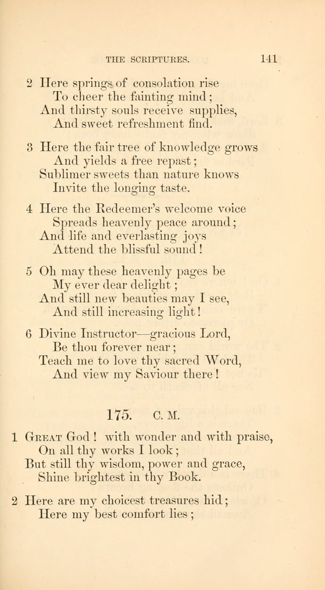 A Collection of Hymns: Supplementary to the Psalms and Hymns of Dr. Watts page 148