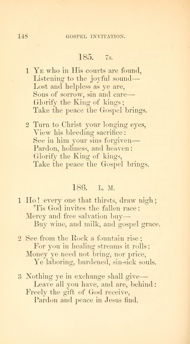 A Collection of Hymns: Supplementary to the Psalms and Hymns of Dr. Watts page 155