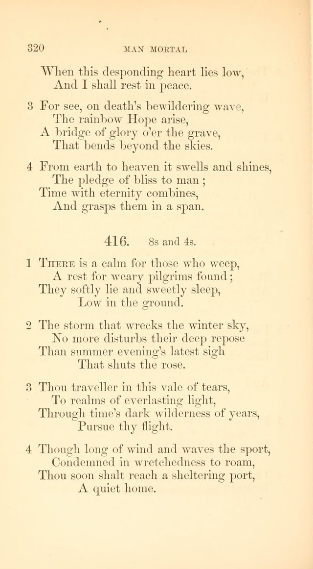 A Collection of Hymns: Supplementary to the Psalms and Hymns of Dr. Watts page 327