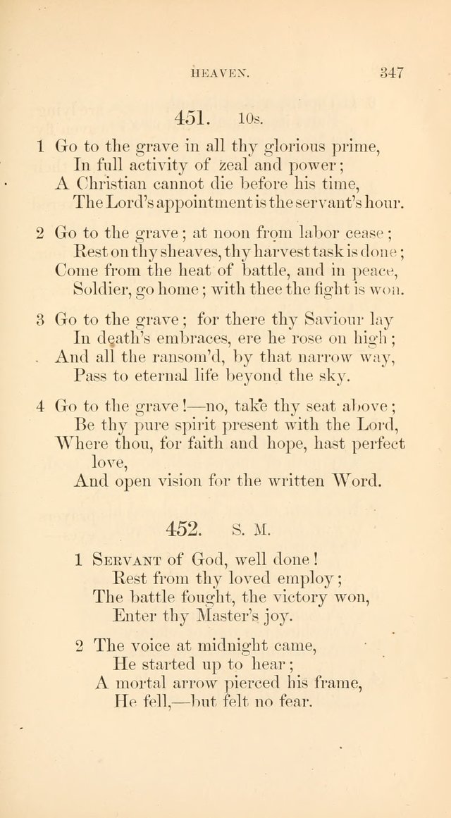 A Collection of Hymns: Supplementary to the Psalms and Hymns of Dr. Watts page 354