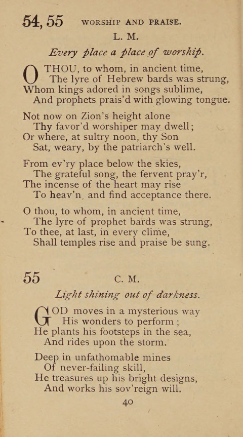 A Collection of Hymns and Sacred Songs: suited to both private and public devotions, and especially adapted to the wants and uses of the brethren of the Old German Baptist Church page 34