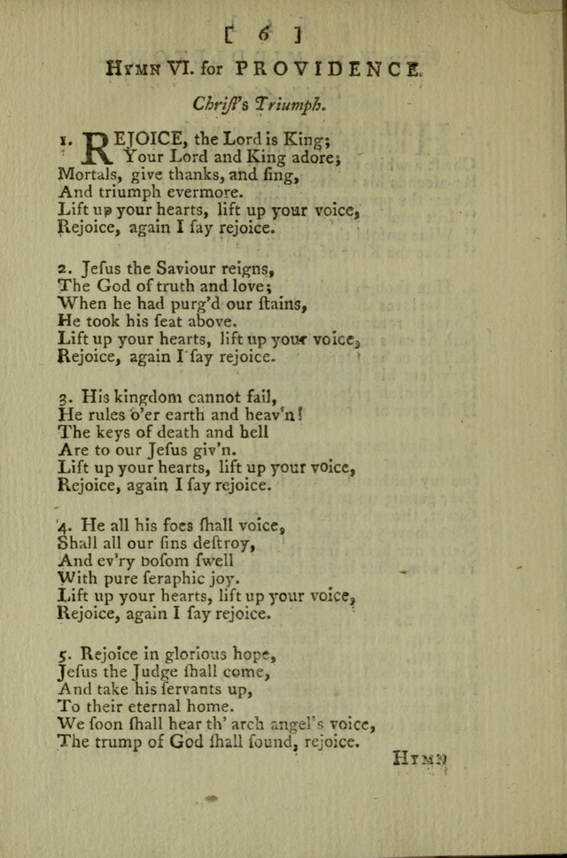 A Collection of Hymn Tunes from the most modern and approved authors page 42
