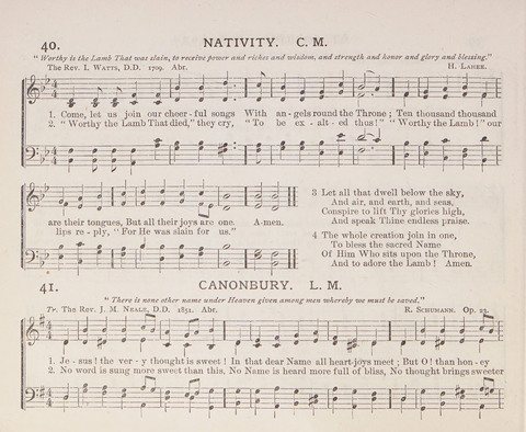 The Chapel Hymnal with Tunes page 38