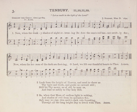 The Chapel Hymnal with Tunes page 4