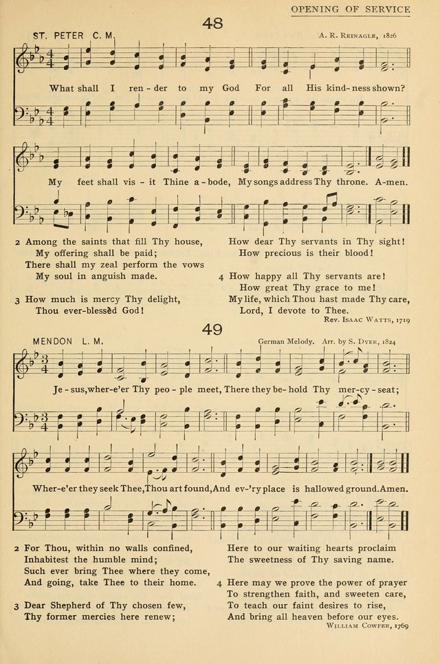 Church Hymns and Tunes page 33
