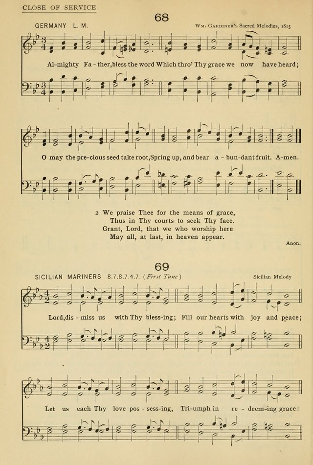 Church Hymns and Tunes page 50