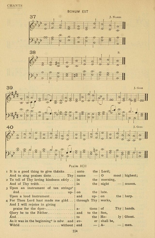 Church Hymns and Tunes page 554
