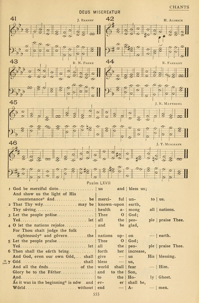 Church Hymns and Tunes page 555