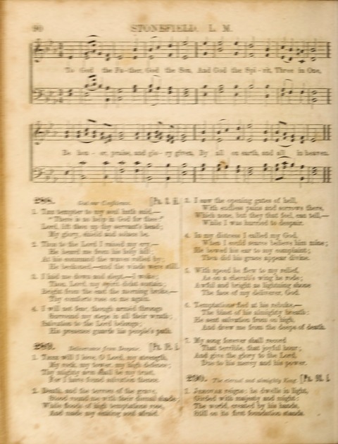 Congregational Hymn and Tune Book; containing the Psalms and Hymns of the General Association of Connecticut, adapted to Suitable Tunes page 90
