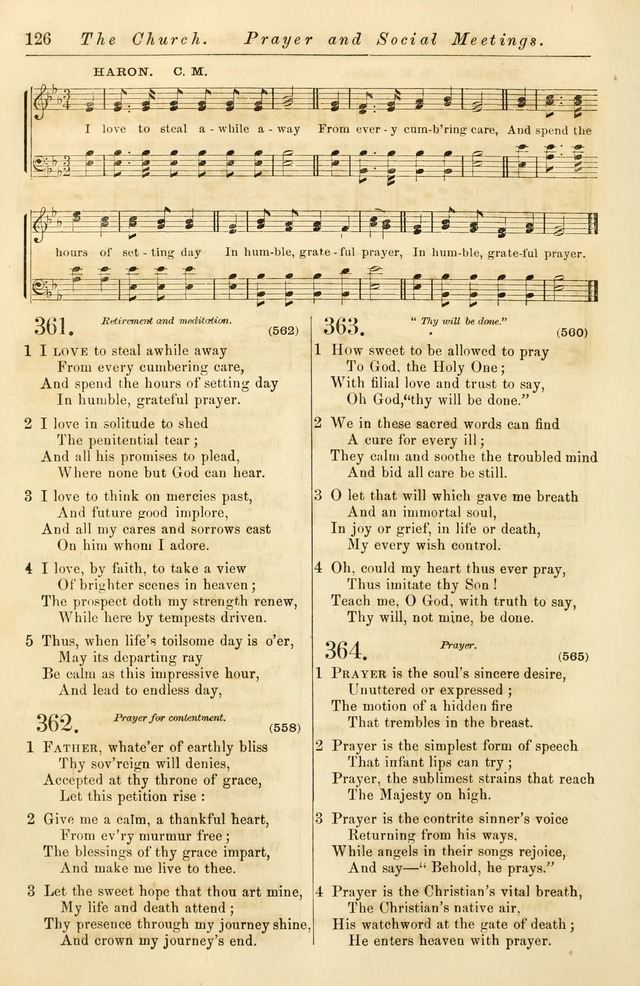 Christian Hymn and Tune Book, for use in Churches, and for Social and Family Devotions page 133