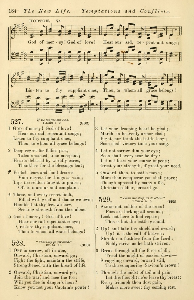 Christian Hymn and Tune Book, for use in Churches, and for Social and Family Devotions page 191