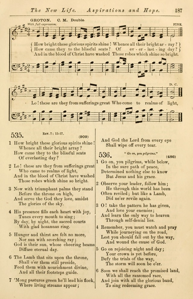 Christian Hymn and Tune Book, for use in Churches, and for Social and Family Devotions page 194