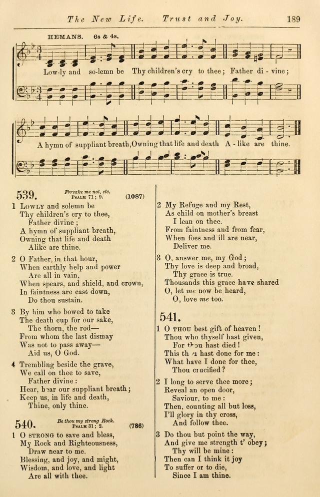 Christian Hymn and Tune Book, for use in Churches, and for Social and Family Devotions page 196